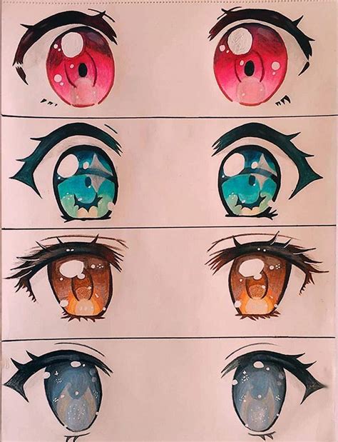 ojos anime chica|More.